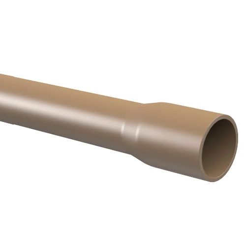 Tubo Marrom Soldável de 50mm (1.1/2") com 6m Fortlev